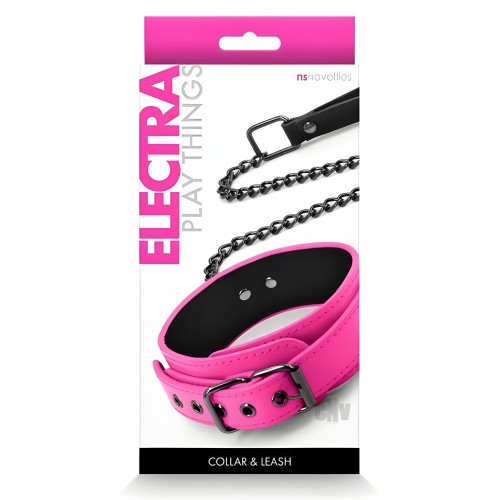 Electra Collar & Leash Pink