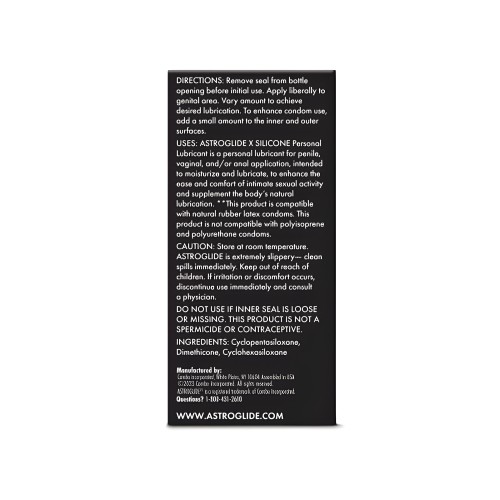 Astroglide X Silicone Liquid - Premium Lubricant