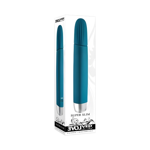 Evolved Super Slim Silicone Rechargeable - Powerful Vibe