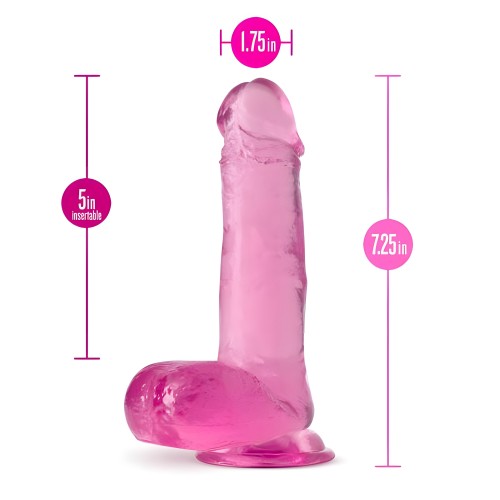 B Yours Plus Rock 'n' Roll Dildo - Pink