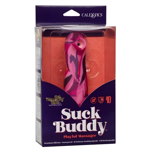 Masajeador Juguetón Suck Buddy Naughty Bits