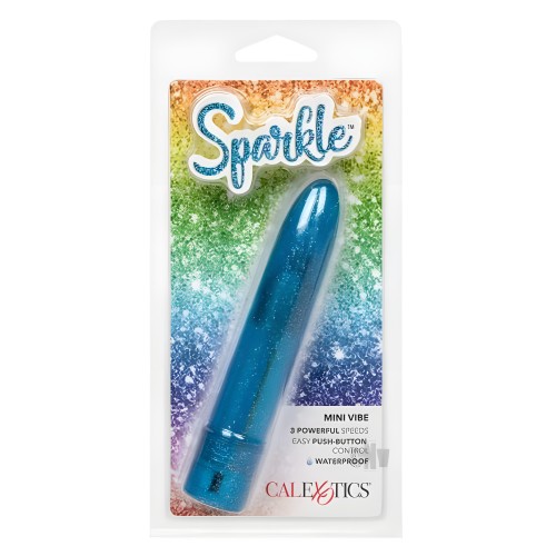 Vibrador Mini Sparkle Azul