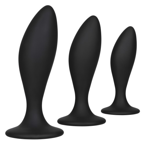 Silicone Anal Curve Kit Black