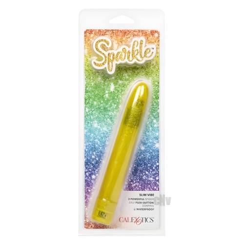 Sparkle Slim Vibe - Yellow Massager