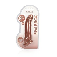 Realrock Penis Sleeve 8 Tan - Lifelike Sensation