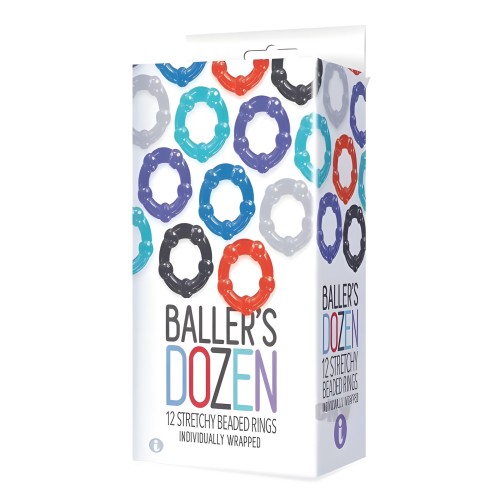 The 9 Ballers Dozen Beaded 12pk