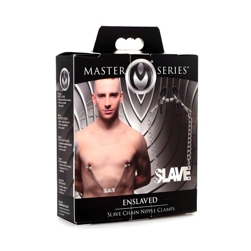 Ms Enslaved Slave Chain Silver - Nipple Clamps
