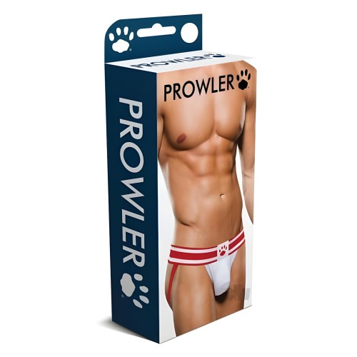 Jock Prowler Blanco/Rojo - XXL