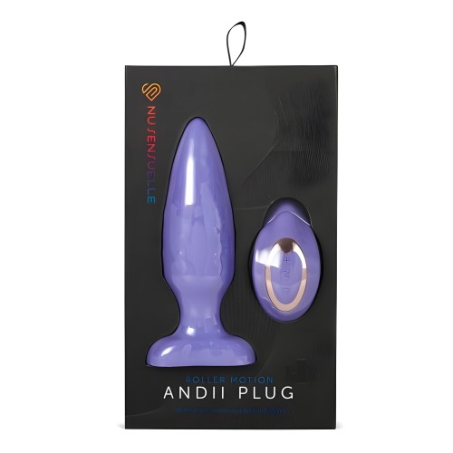 Plug Sensuelle Andii con rodillo Ult Viol