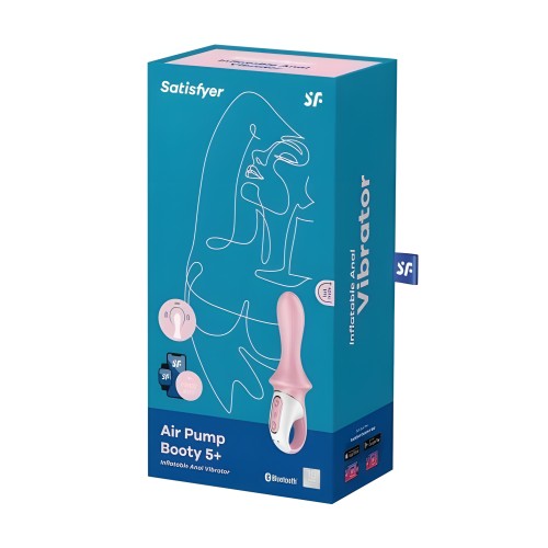 Satisfyer Air Pump Booty 5+ Rojo