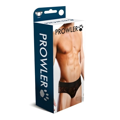 Prowler Black Lace Brief