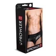Prowler Red Wetlook Assles Brief Blk XXL
