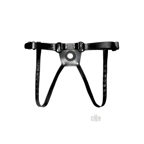 Prowler Red Leather Dong Harness XL