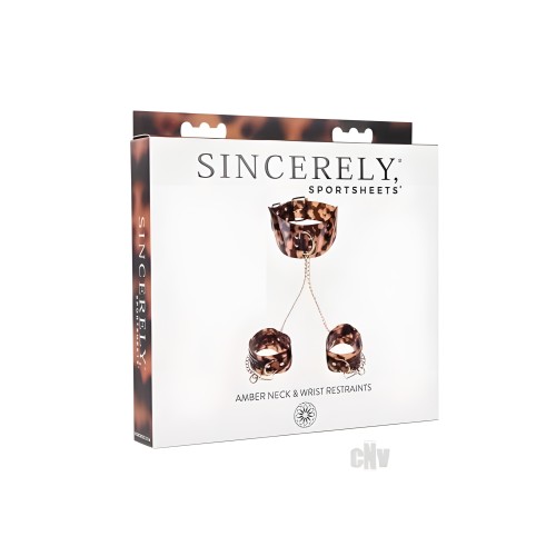 Restricción de Cuello y Muñeca Amber