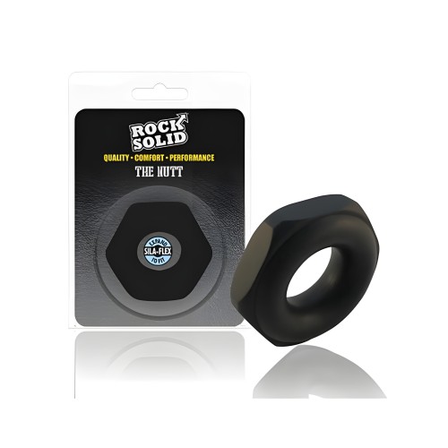 Rock Solid The Nutt Black - Premium Silicone Cock Ring