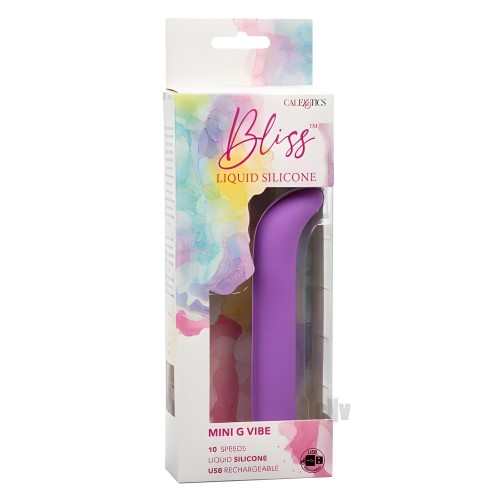 Mini Vibrador G Bliss de Silicona Líquida