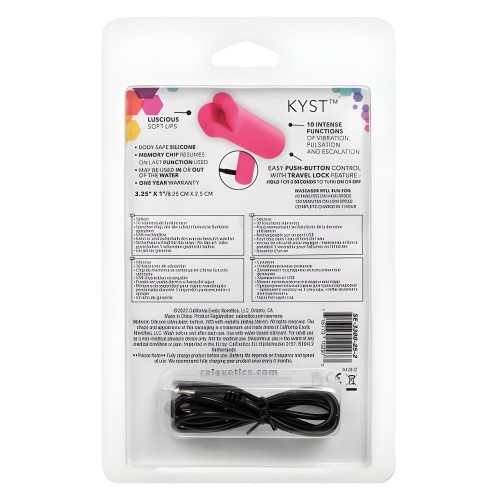 Kyst Lips Pink Mini Massager