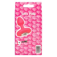 Cheeky Gems Probe Vibrante Pequeño Rosa