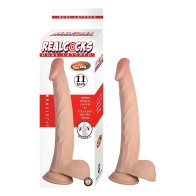 Dildo Realcocks Doble Capa 11 Blanco