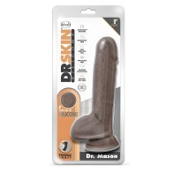 Dr Skin Silic Dr Mason 9 Dildo Chocolate