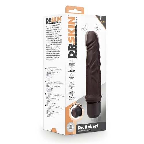 Dr Skin Silic Dr Robert Vibrate 7 Marrón