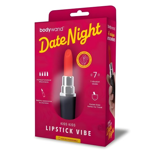 Bodywand Date Night Kiss Kiss Rojo
