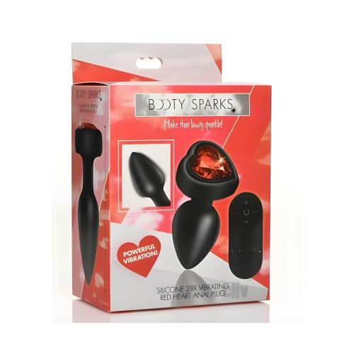 Booty Sparks Red Heart Plug