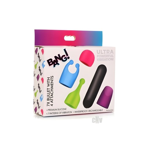Bang Bullet Recargable - Estimulación Versátil