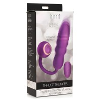 Inmi Thrust Thumper W/Remote Púrpura - Emoción del Placer
