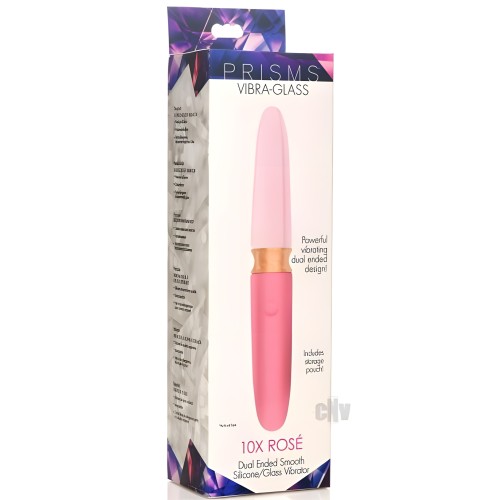 Prisms Vibra Glass Duel End Rose