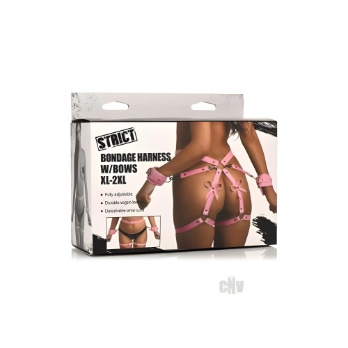 Arnés de Bondage con Lazos XL/XXL Rosa