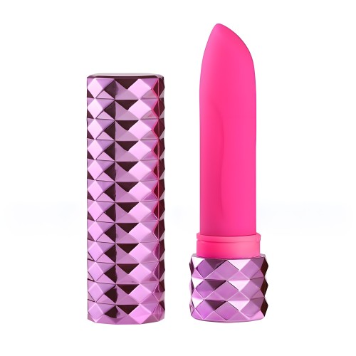 Roxie Crystal Gem Lipstick Vibrator Pink