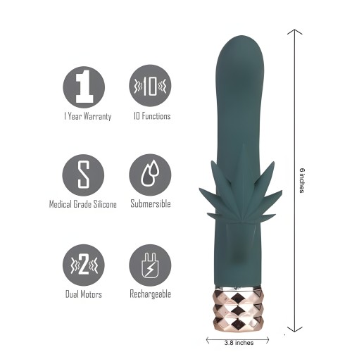 Vibrador Conejito Kusha - 10 Funciones - Gris