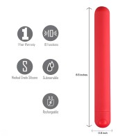 Abbie Long Rechargeable Bullet - Intense Pleasure
