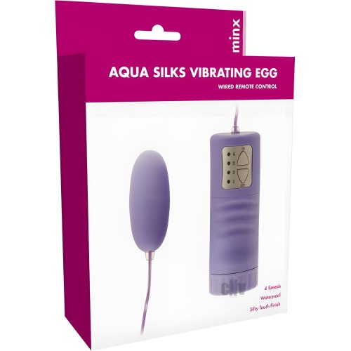 Aqua Silks Vibrating Egg