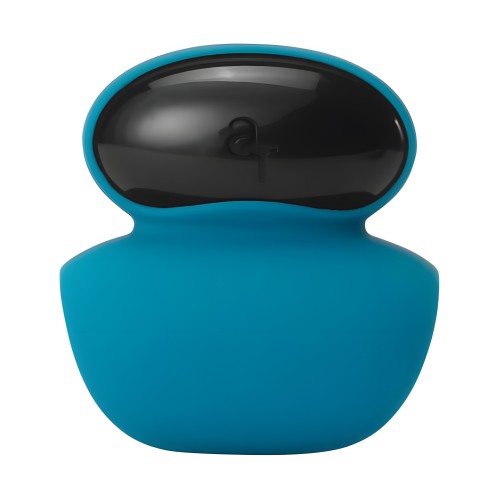 Lamourose Black Diamonds Leo Cock Ring Teal Black