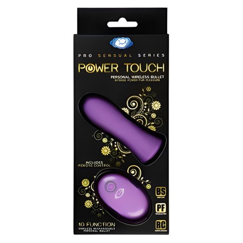 Bala de Poder Sensual Pro - Vibrador Recargable