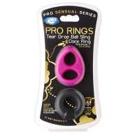 Pack de 2 Anillos de Silicona Tear Drop y Sling Donut