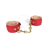 Spartacus PU Ankle Cuffs