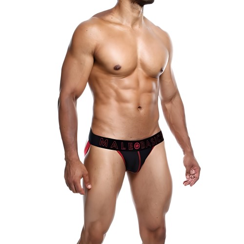 Jockstrap Neon Malebasics Rojo XL