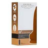 Naked Addiction Silicone Dong 8 Caramel - Realistic Pleasure