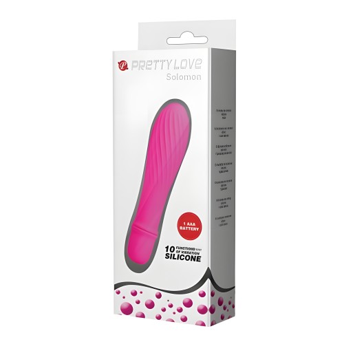 Vibrador Pretty Love Solomon - Rosa Fucsia