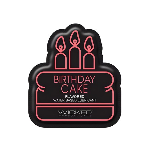 Lubricante a Base de Agua Wicked Sensual Care - Pastel de Cumpleaños