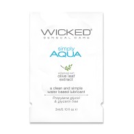 Lubricante Wicked Simply Aqua .1 Oz