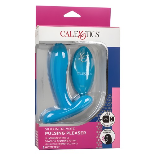 Silicone Remote Pulsing Pleaser - Rechargeable Vibrator
