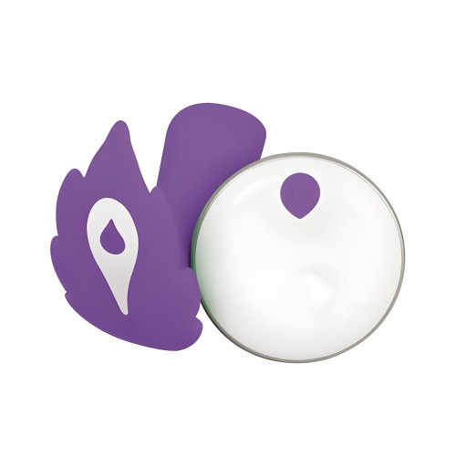 Gigaluv Deep Secret Vibrador de Panty Remoto - Púrpura