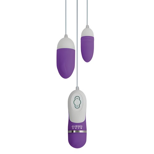 Gigaluv Dual Vibra Bullets - Purple