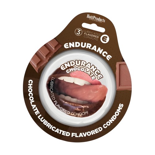 Condones Endurance Chocolate