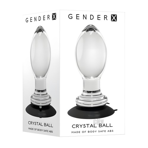 Gender X Crystal Ball Butt Plug