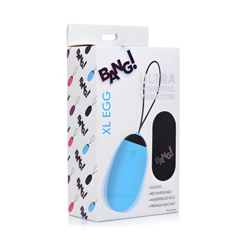 Bang XL Vibrating Egg - Purple